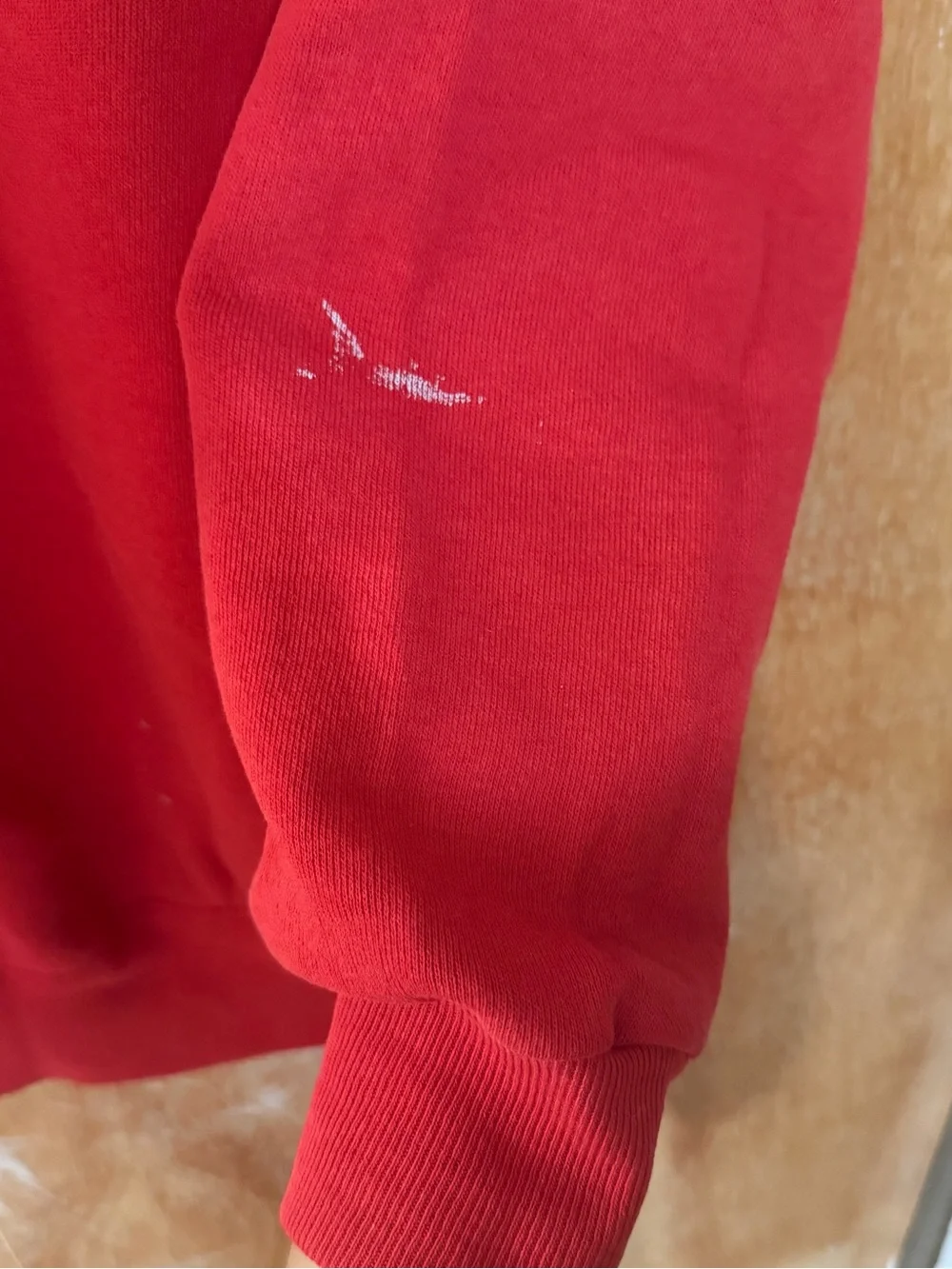 Red Graphic Sweatshirt - Picture 3 of 4
